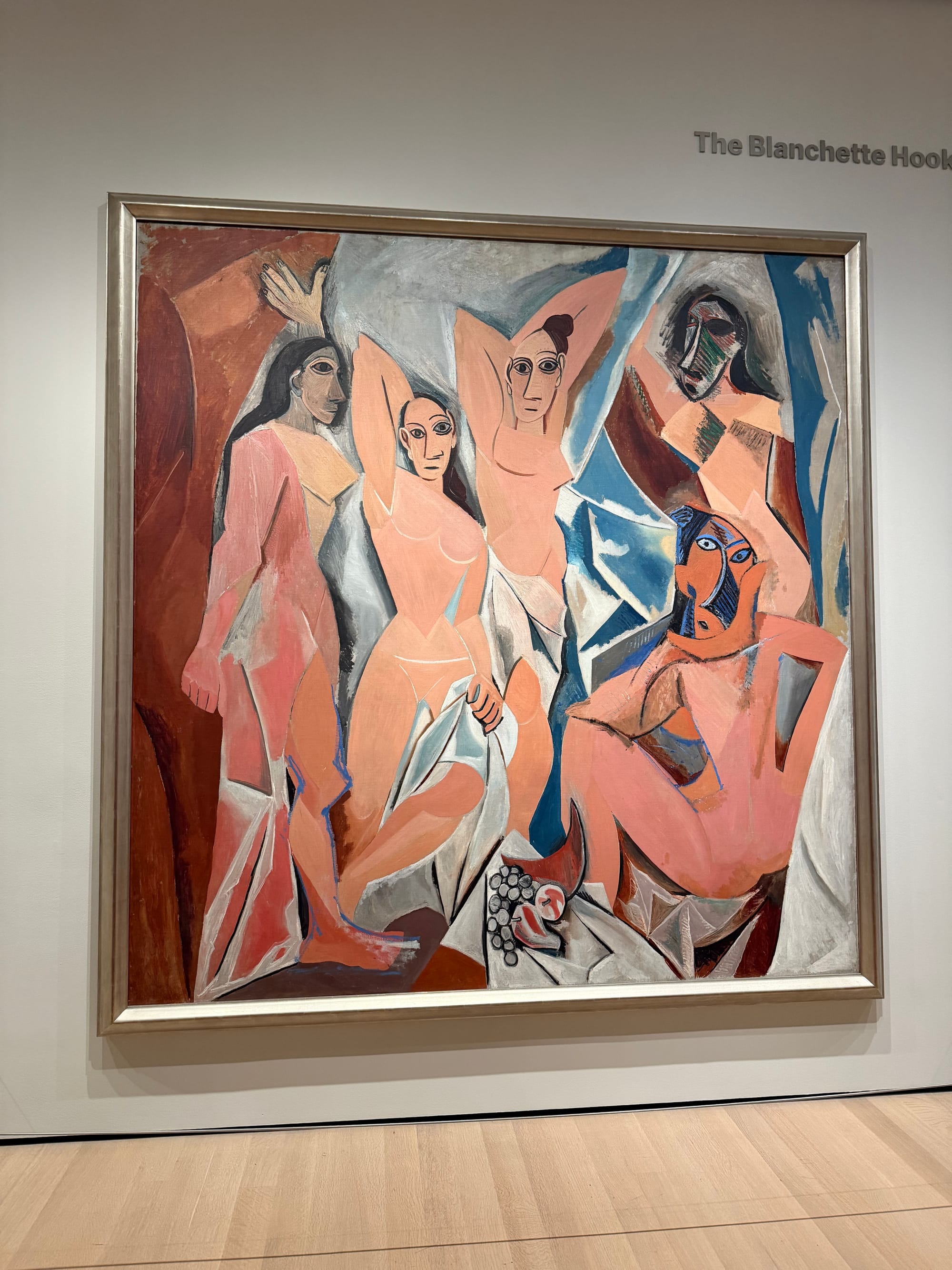 <span style="white-space: pre-wrap;">Picasso's "Les Demoiselles d'Avignon" at the MoMA, NYC, November 2025</span>